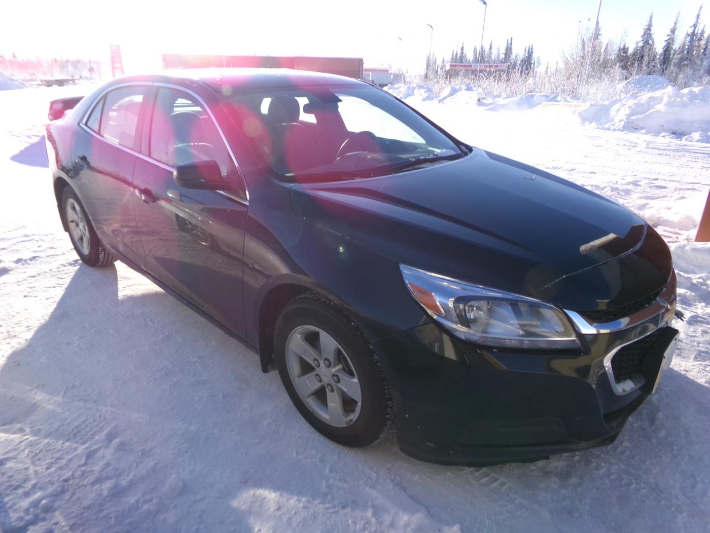 2015 Black /Black Chevrolet Malibu LS (1G11B5SL3FF) with an 2.5L L4 DOHC 16V engine, 6-Speed Automatic transmission, located at 2630 Philips Field Rd., Fairbanks, AK, 99709, (907) 458-0593, 64.848068, -147.780609 - Photo#0